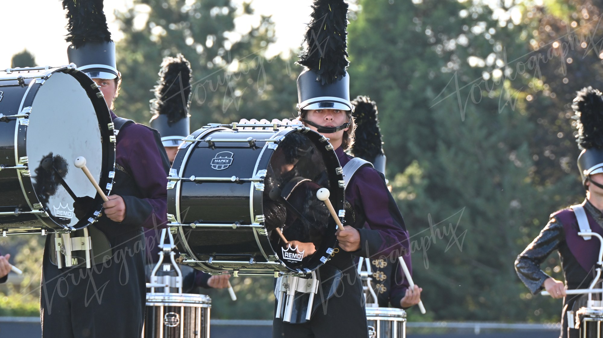 Plumes in a Row · Event